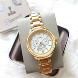 FOSSIL SADDIE ES4780 GOLD STAINLESS STEEL WOMEN'S WATCH