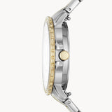 FOSSIL IZZY MULTIFUNCTION TWO TONE STAINLESS STEEL WOMEN'S WATCH ES4784