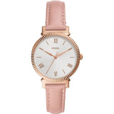 FOSSIL ES4794 PINK LEATHER WOMEN WATCH