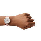 FOSSIL ES4794 PINK LEATHER WOMEN WATCH