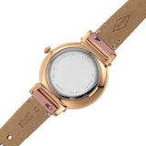 FOSSIL ES4794 PINK LEATHER WOMEN WATCH