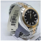 FOSSIL ES4821 SCARLETTE MINI THREE HANDS TWO-TONE STAINLESS STEEL WOMEN'S WATCH