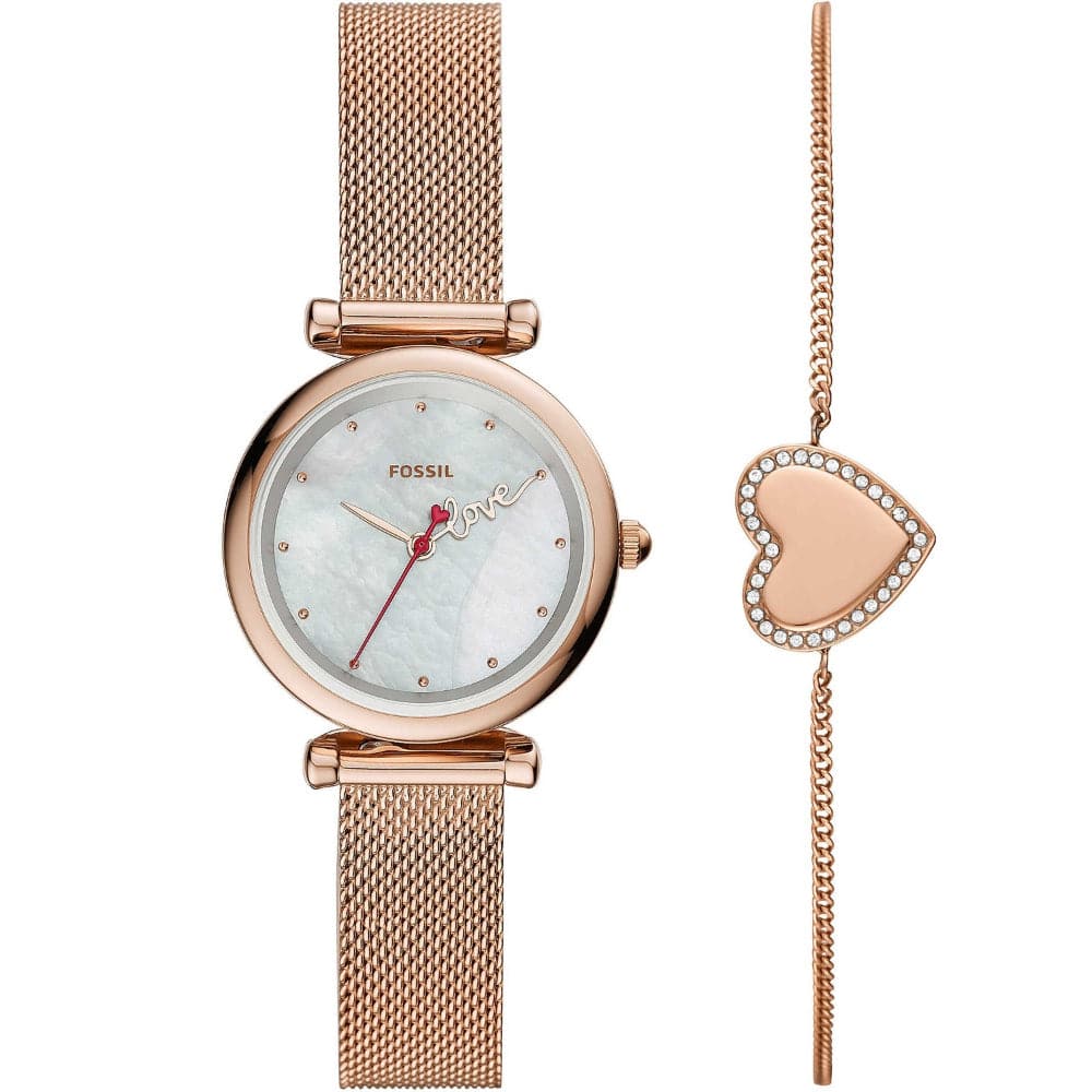 FOSSIL CARLIE MINI ES4867SET WOMEN'S SET - H2 Hub Watches