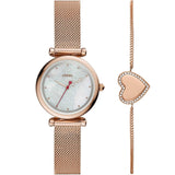 FOSSIL CARLIE MINI ES4867SET WOMEN'S SET - H2 Hub Watches