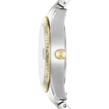 FOSSIL ES4899 SCARLETTE MINI BLUE DIAL TWO-TONE STAINLESS STEEL BAND WOMEN'S WATCH