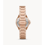 FOSSIL ES4926 CRYSTAL SADIE CHRONOGRAPH ROSE GOLD STAINLESS STEEL BRACELET WOMEN'S WATCH