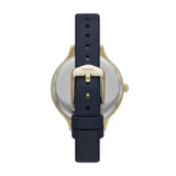 FOSSIL ES4939 Winnie Three-Hand Navy Leather Women's Watch