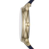 FOSSIL ES4939 Winnie Three-Hand Navy Leather Women's Watch