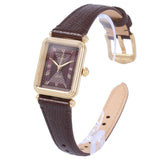 FOSSIL ES4971 LYRIC THREE HAND DIAL BROWN LEATHER WOMEN'S WATCH