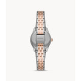 FOSSIL ES4989 ROSE GOLD  STAINLESS WOMENS WATCH