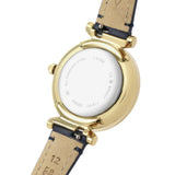 FOSSIL CARLIE MINI ES5017 BLUE LEATHER WOMEN'S WATCH