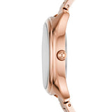 FOSSIL ES5070 ROSE GOLD STAINLESS STEEL WOMEN'S WATCH