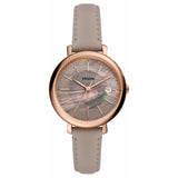 FOSSIL JACQUELINE ES5091 LEATHER STRAP WOMEN WATCH