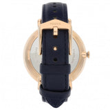 FOSSIL JACQUELINE ES5096 BLUE LEATHER STRAP WOMEN'S WATCH