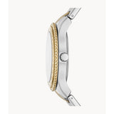 Fossil Two-Tone Stainless Steel Women Watch ES5107