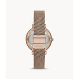 FOSSIL JACQUELINE ES5120 ROSE GOLD STAINLESS STEEL WOMEN'S WATCH