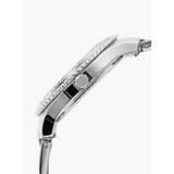 Fossil Tree Hands White Dial And Silver Stainless Steel Strap Women Watch ES5130