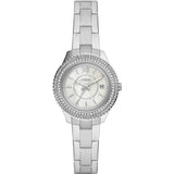 FOSSIL STELLA THREE-HAND DATE STAINLESS STEEL WOMEN'S WATCH ES5137