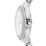 FOSSIL STELLA THREE-HAND DATE STAINLESS STEEL WOMEN'S WATCH ES5137