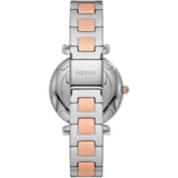 FOSSIL CARLIE ES5156 TWO-TONE STAINLESS STEEL WOMEN WATCH