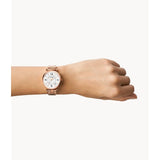 FOSSIL CARLIE ES5158 ROSE GOLD STAINLESS STEEL WOMEN WATCH