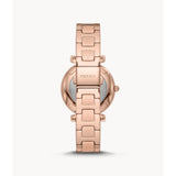 FOSSIL CARLIE ES5158 ROSE GOLD STAINLESS STEEL WOMEN WATCH