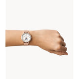 FOSSIL SCARLETTE ES5165 ROSE GOLD STAINLESS STEEL WOMEN WATCH