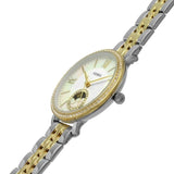 Fossil Jacqueline White Dial With Two-Tone Stainless Steel Strap Women Watch ES5166P