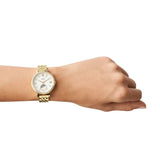 FOSSIL ES5167P GOLD STAINLESS STEEL WOMEN WATCH