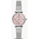 FOSSIL ES5189 SILVER STAINLESS STEEL WOMEN WATCH