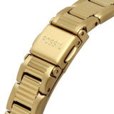 Fossil Scarlette Silver Dial Gold Stainless Steel Strap Women Watch ES5199