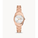 FOSSIL ES5200 SCARLETTE ROSE GOLD STAINLESS STEEL WOMENS' WATCH