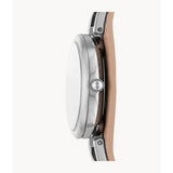 Fossil Brown Dial And Leather Strap Women Watch ES5213