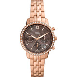 FOSSIL ES5218 ROSE GOLD STAINLESS STEEL WOMEN WATCH