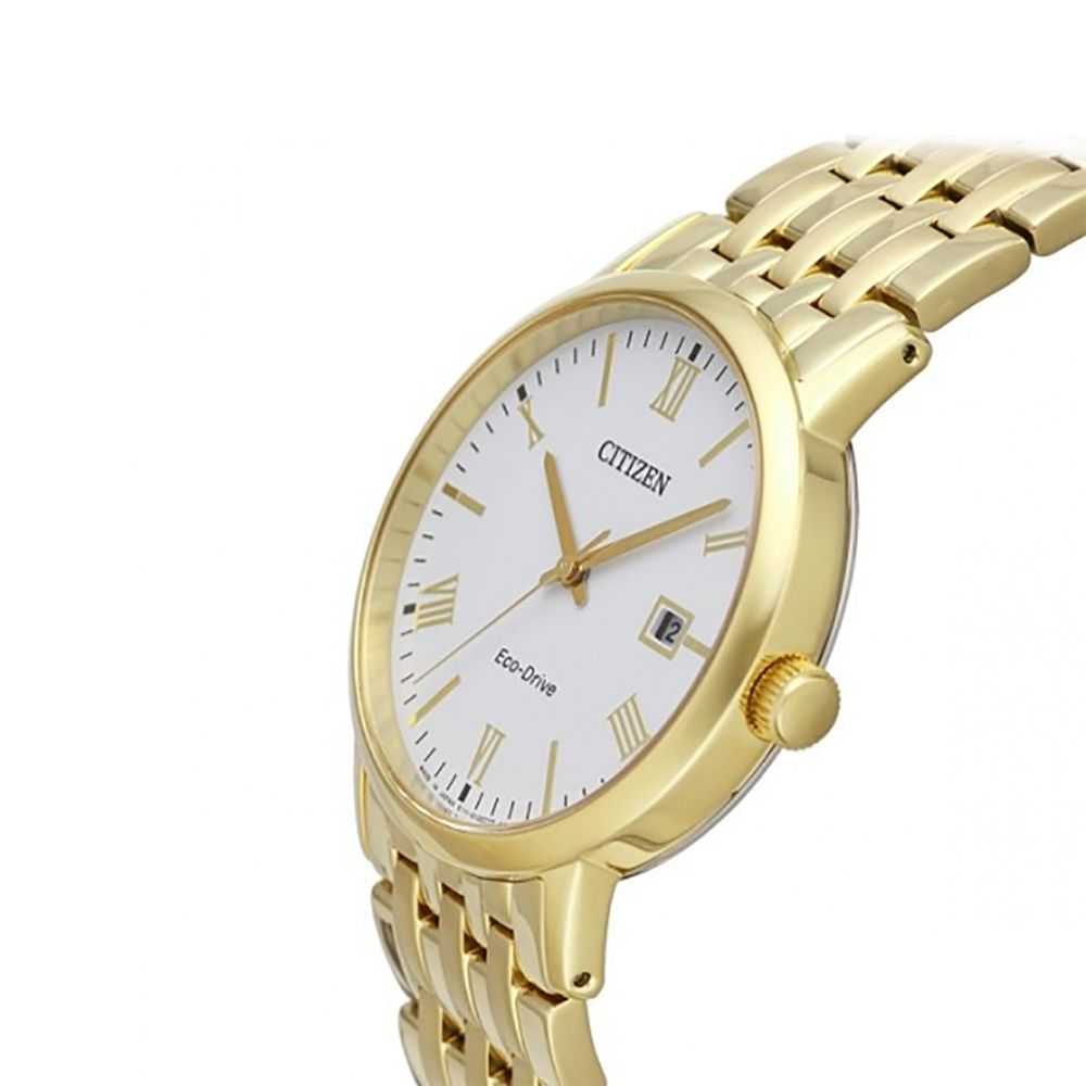 CITIZEN EW1582-54A ECO-DRIVE GOLD STAINLESS STEEL WOMEN'S WATCH - H2 Hub Watches