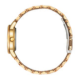 Citizen Eco-Drive Pink Dial With Gold Stainless Steel Women Watch EW2593-87Y