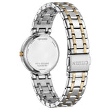 Citizen Eco Drive Two Tone Stainless Steel Strap Women Watch EW2696-84A