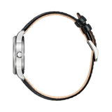 CITIZEN EW3260-17A ECO-DRIVE WHITE DIAL BLACK LEATHER STRAP WOMEN'S WATCH