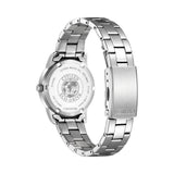 CITIZEN EW3260-84A ECO-DRIVE WHITE DIAL SILVER STAINLESS STEEL BRACELET WOMEN'S WATCH