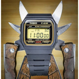 CASIO GENERAL F-91WG-9QDF-P BLACK RESIN STRAP UNISEX WATCH