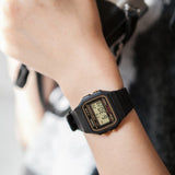 CASIO GENERAL F-91WG-9QDF-P BLACK RESIN STRAP UNISEX WATCH