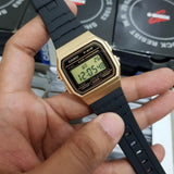 Casio Digital Chronograph Black Resin Strap Unisex Watch F-91WM-9ADF-P