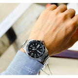 ORIENT FAA02001B9 BLACK DIAL STAINLESS STEEL MEN'S WATCH