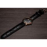 ORIENT BRAND NEW BAMBINO ROSE GOLD AUTOMATIC UHRAM LEATHER STRAP  FAC00001B0 MEN'S WATCH
