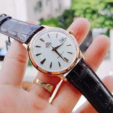 ORIENT FAC00002W0 BROWN LEATHER MEN'S WATCH
