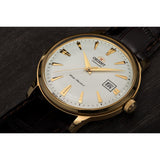 ORIENT FAC00003W0 BLACK LEATHER MEN'S WATCH
