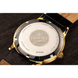 ORIENT FAC00003W0 BLACK LEATHER MEN'S WATCH