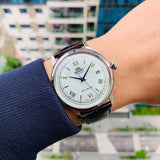 ORIENT FAC00009W0 BROWN LEATHER MEN'S WATCH