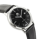 ORIENT FAC0000DB0 2ND GENERATION BLACK LEATHER MEN'S WATCH