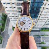 ORIENT FAG00002W0 BROWN LEATHER MEN'S WATCH